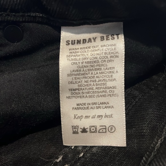 Aritzia Sunday Best black mom jeans - Picture 5 of 7